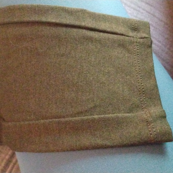 LOFT size M olive green seamed leggings Never worn - Picture 4 of 8